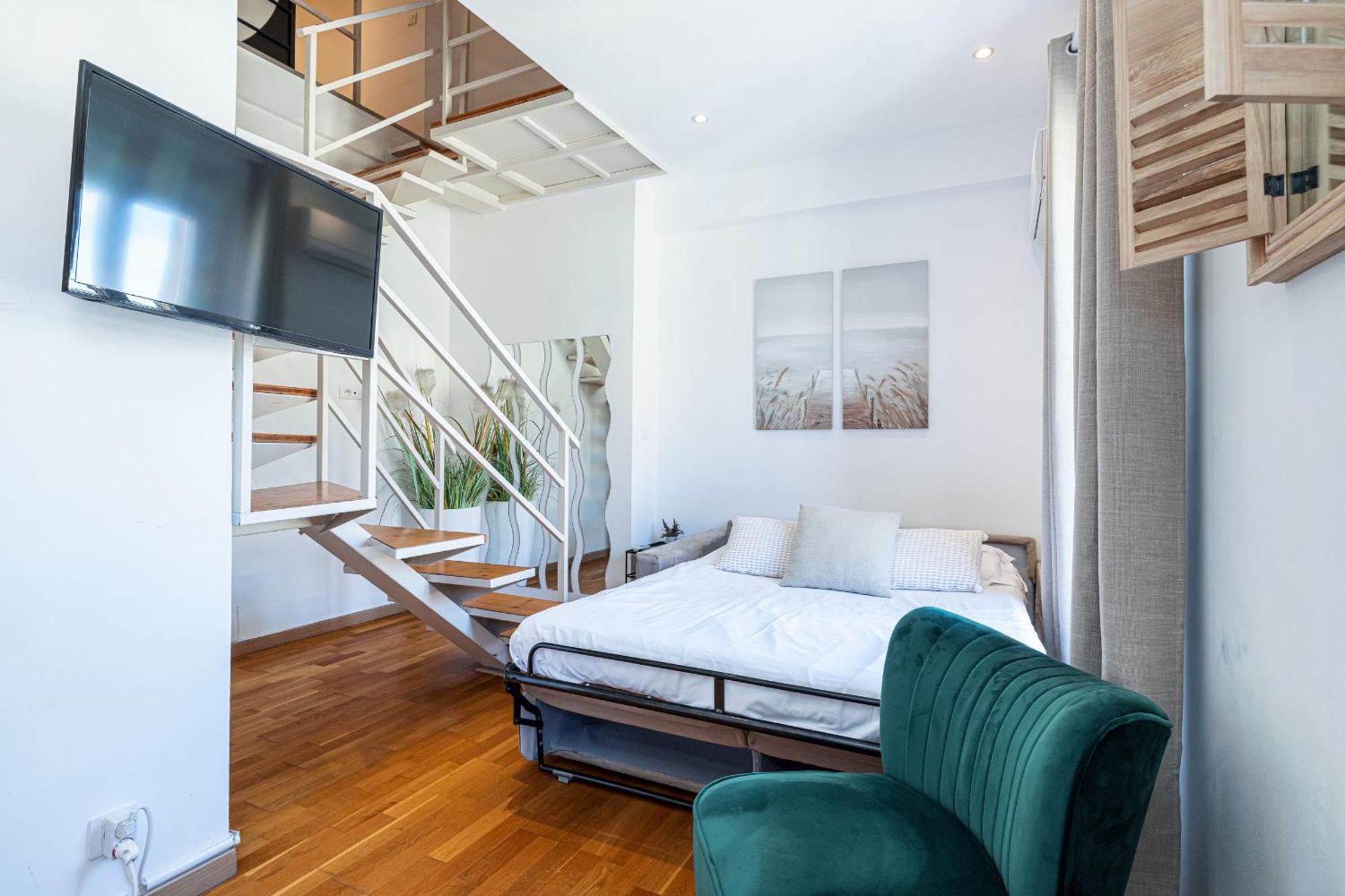 Ferienwohnung Massena Street - 1 Bdr Duplex With Ac & Parking Nizza Exterior foto