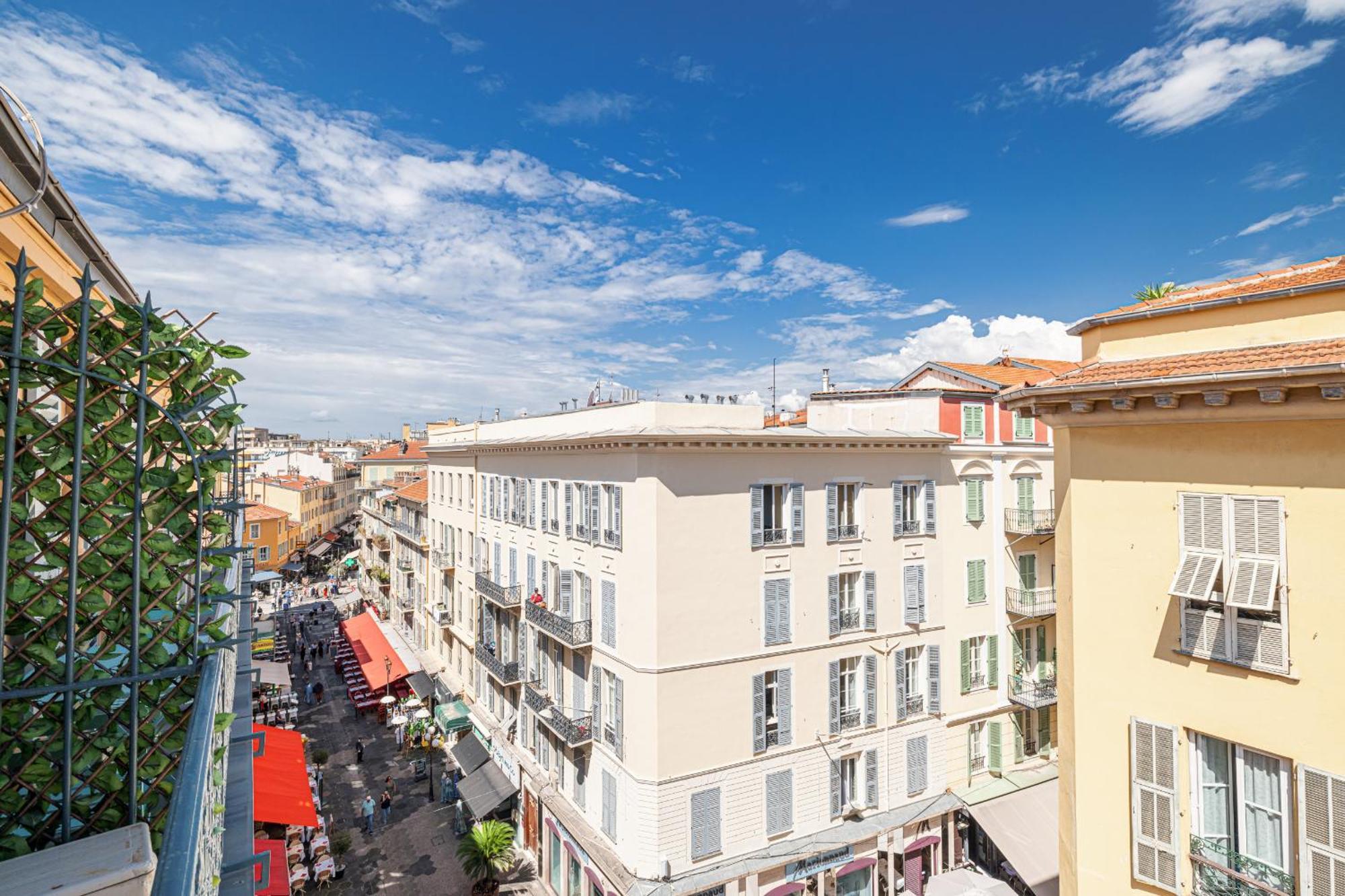 Ferienwohnung Massena Street - 1 Bdr Duplex With Ac & Parking Nizza Exterior foto