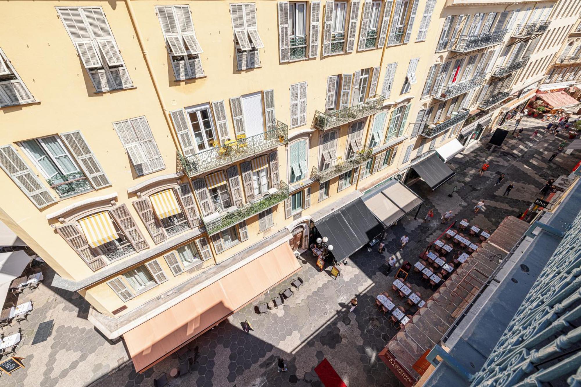 Ferienwohnung Massena Street - 1 Bdr Duplex With Ac & Parking Nizza Exterior foto