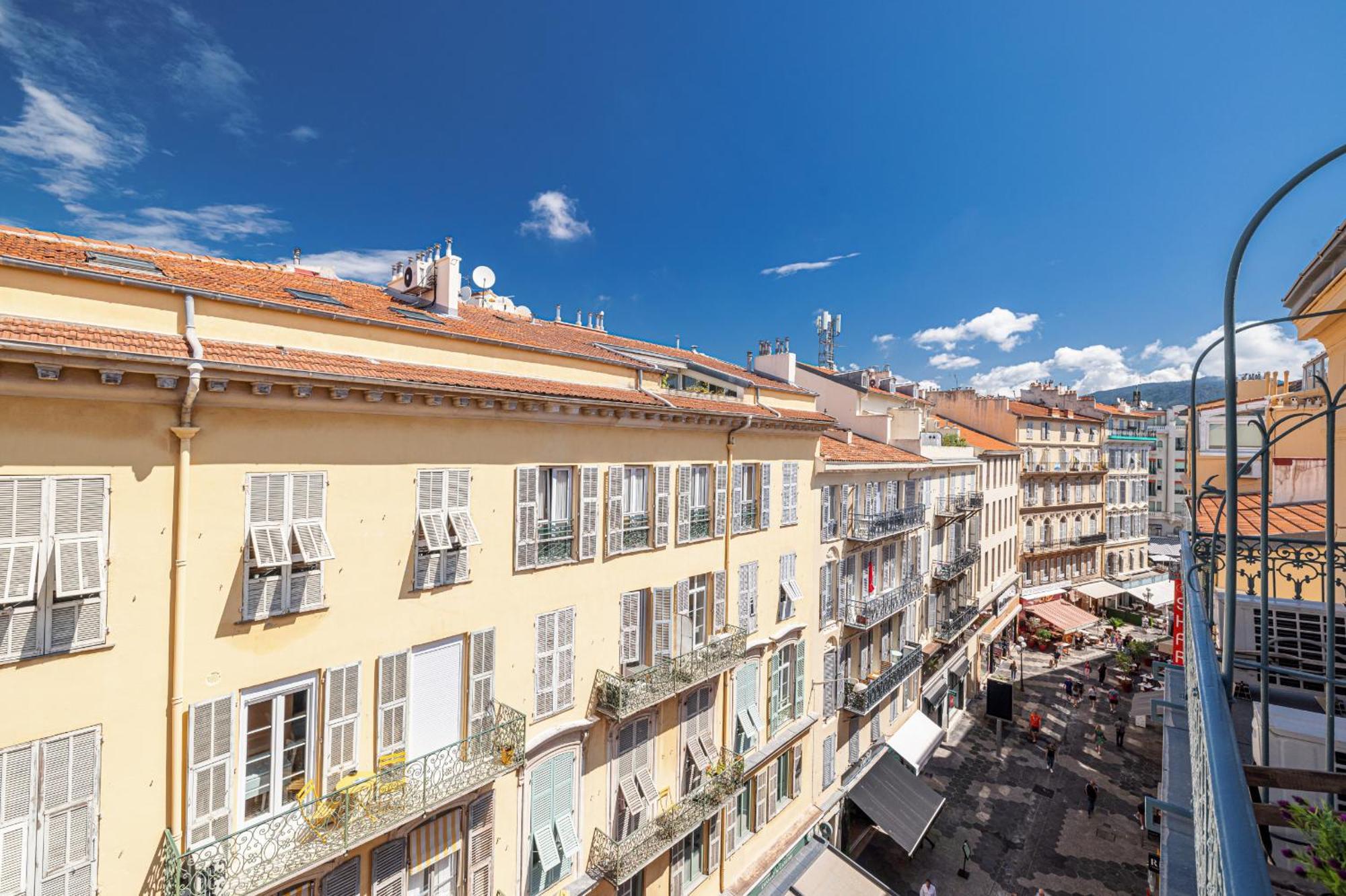 Ferienwohnung Massena Street - 1 Bdr Duplex With Ac & Parking Nizza Exterior foto