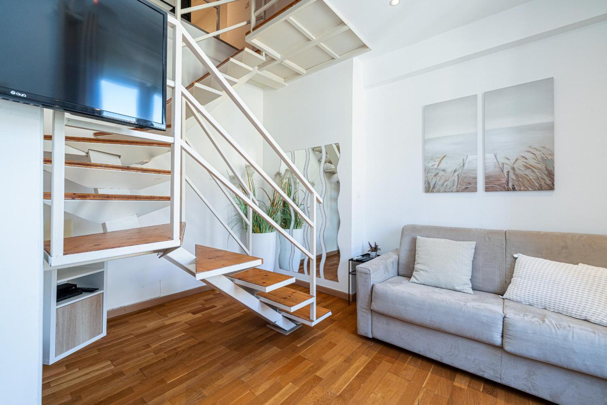 Ferienwohnung Massena Street - 1 Bdr Duplex With Ac & Parking Nizza Exterior foto