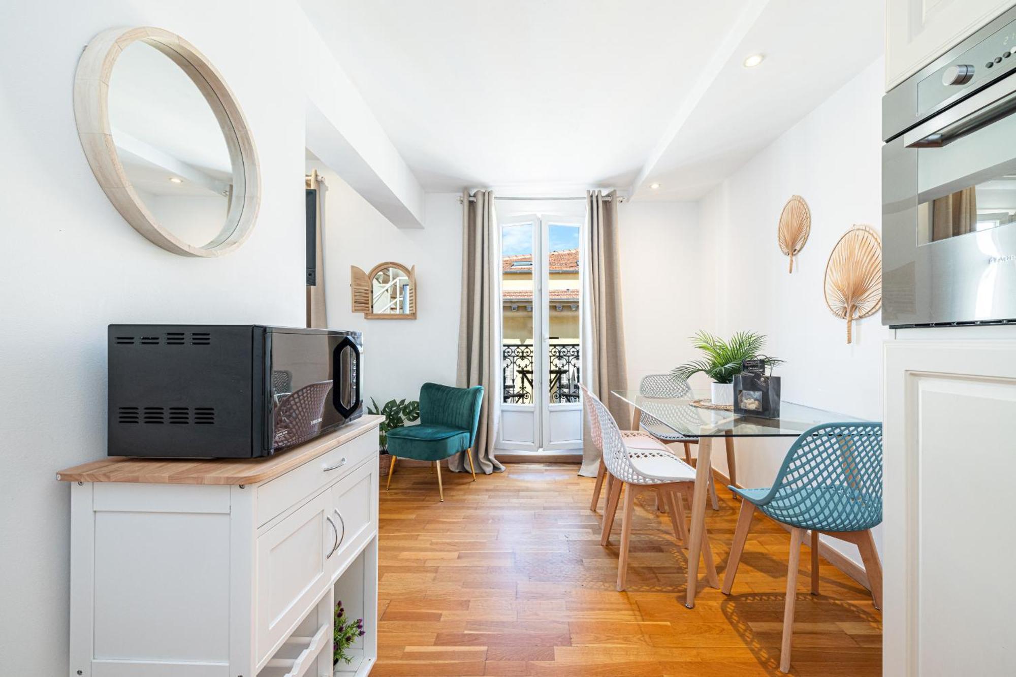 Ferienwohnung Massena Street - 1 Bdr Duplex With Ac & Parking Nizza Exterior foto