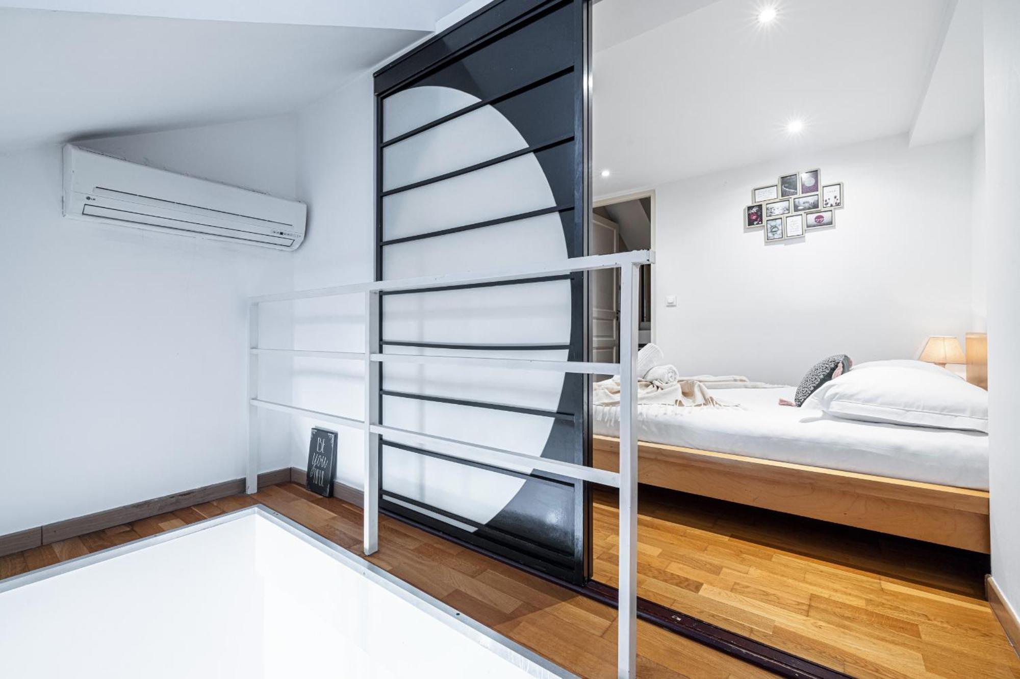 Ferienwohnung Massena Street - 1 Bdr Duplex With Ac & Parking Nizza Exterior foto